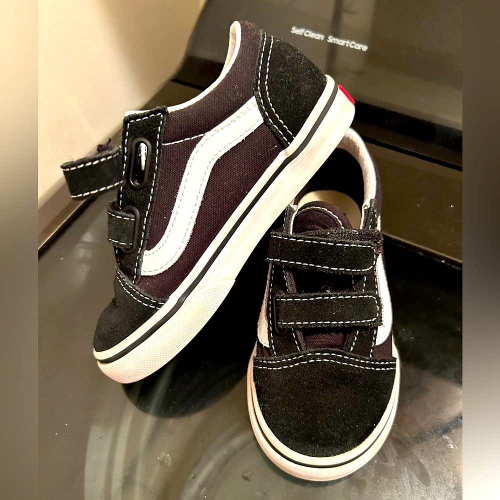 Toddler boy Velcro vans